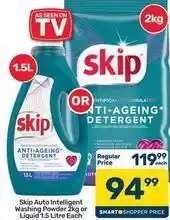 Pick n Pay Hypermarket Skip - auto intelligent washing powder offer