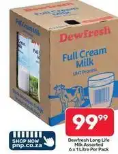 Pick n Pay Hypermarket Dewfresh - full cream milk offer