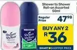 Pick n Pay Hypermarket Shower to shower - roll-on offer