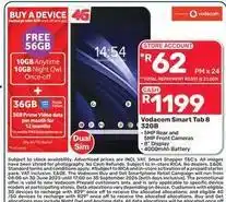 Pick n Pay Hypermarket Vodacom - smart tab 8 offer