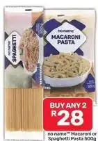 Pick n Pay Hypermarket Macaroni or spaghetti pasta offer