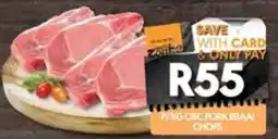 OBC Meat & Chicken OBC PORK BRAAI CHOPS offer