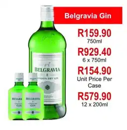 Johnny's Liquor Hypermarket Belgravia Gin offer