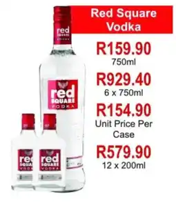 Johnny's Liquor Hypermarket Red Square Vodka offer
