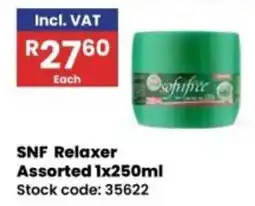 Africa Cash and Carry SNF Relaxer Assorted offer