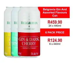 Johnny's Liquor Hypermarket Belgravia Gin And Assorted Flavours Can offer