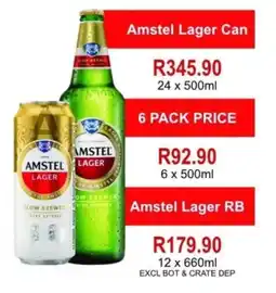 Johnny's Liquor Hypermarket Amstel Lager Can offer