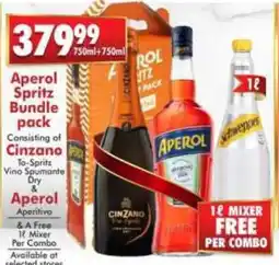 Prestons Aperol Spritz Bundle pack offer