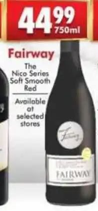 Prestons Fairway The Nico Series Soft Smooth Red offer