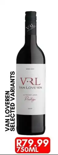 Prestons VRL Van Loveren African Java Pinotage offer