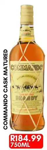 Prestons Commando Cask Matured Brandy offer