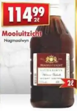 Prestons Mooiuitzicht Nagmaalwyn offer