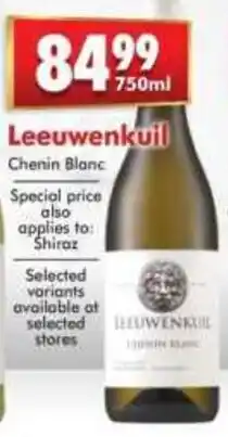 Prestons Leeuwenkuil Chenin Blanc offer