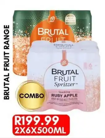 BRUTAL FRUIT Spritzer RUBY APPLE