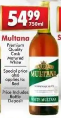 Prestons White Multana offer