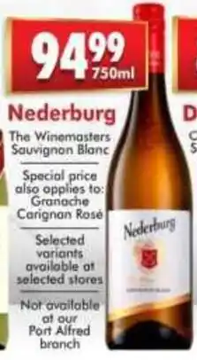 Prestons Nederburg The Winemasters Sauvignon Blanc offer