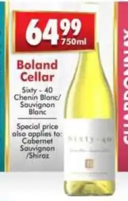 Prestons Boland Cellar Sixty - 40 offer