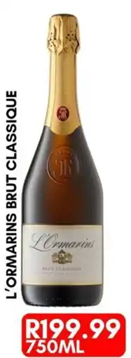Prestons L'Ormarins Brut Classique offer