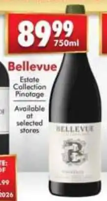 Prestons Bellevue Estate Collection Pinotage offer