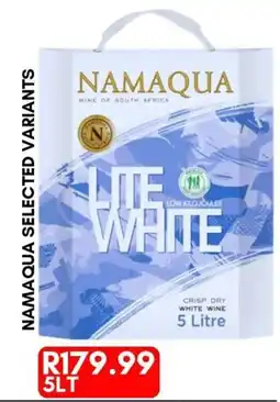 Prestons Namaqua Lite White offer