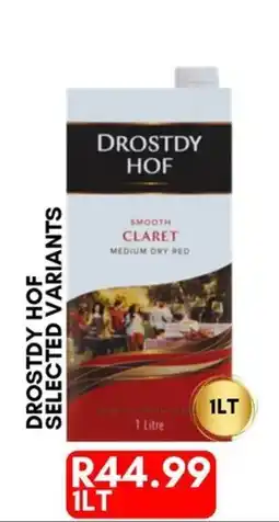 Prestons Drostdy Hof Smooth Claret offer
