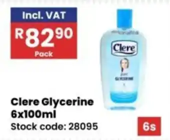 Africa Cash and Carry Clere Glycerine offer