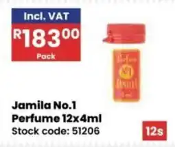 Africa Cash and Carry Jamila No.1 Perfume offer