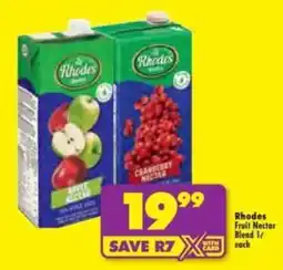 Shoprite Rhodes Fruit Nectar Blend offer