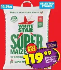 Shoprite White Star Super Maize Meal offer