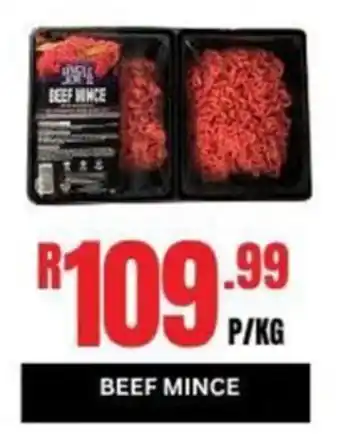 SINGLE SOURCE BEEF MINCE
