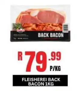 Fleisherei BACK BACON offer