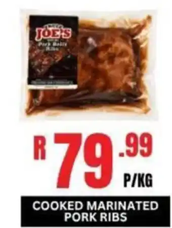Fleisherei JOE'S Cooked Marinated Pork Ribs offer