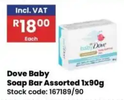 Africa Cash and Carry Dove Baby Soap Bar Assorted offer
