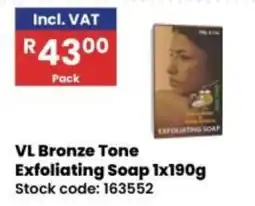 Africa Cash and Carry VL Bronze Tone Exfoliating Soap offer