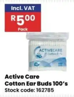 Africa Cash and Carry Active Care Cotton Ear Buds offer