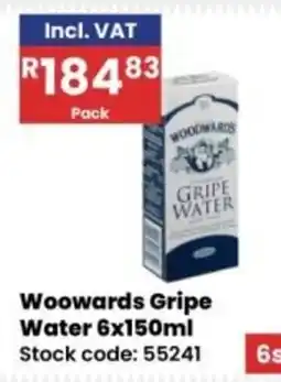 Africa Cash and Carry Woowards Gripe Water offer