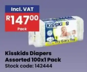 Africa Cash and Carry Kisskids Diapers Assorted offer