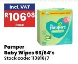 Africa Cash and Carry Pamper Baby Wipes offer