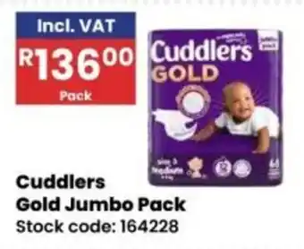 Africa Cash and Carry Cuddlers Gold Jumbo Pack offer