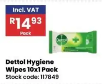 Africa Cash and Carry Dettol Hygiene Wipes offer