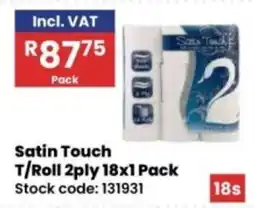 Africa Cash and Carry Satin Touch T/Roll 2ply offer
