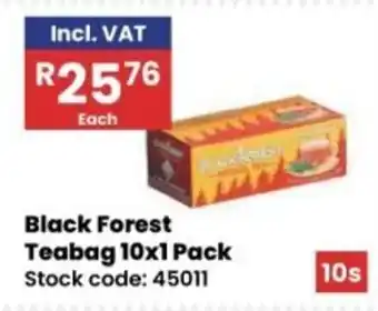 Africa Cash and Carry Black Forest Teabag offer