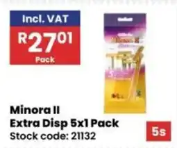 Africa Cash and Carry Minora II Extra Disp offer