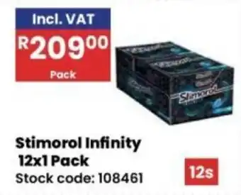 Africa Cash and Carry Stimorol Infinity offer