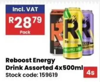 Africa Cash and Carry Reboost Energy Drink Assorted offer