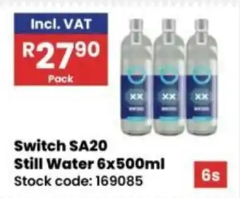 Africa Cash and Carry Switch SA20 Still Water offer