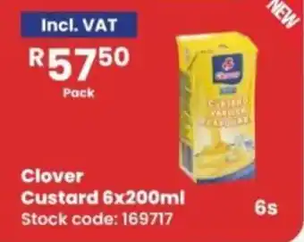 Africa Cash and Carry Clover Custard offer