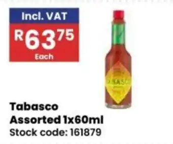 Africa Cash and Carry Tabasco Assorted offer