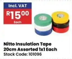 Africa Cash and Carry Nitto Insulation Tape Assorted offer
