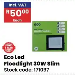 Africa Cash and Carry Eco Led Floodlight 30W Slim offer